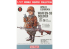 Finemolds figurine TF1 World Fighter Collection Soldat d'infanterie Waffen SS avec mitrailleuse légère ZB-26 1/16