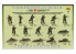 Zvezda maquette militaire 8077 Peloton d'infanterie soviétique. Koursk 1943 1/72