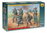 Zvezda maquette militaire 8078 Peloton d'infanterie allemand 1942-1944 1/72