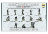 Zvezda maquette militaire 8078 Peloton d'infanterie allemand 1942-1944 1/72
