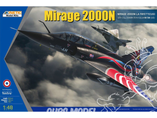 Kinetic maquette avion K48124 Mirage 2000N La Fayette (US) 1/48