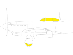 Eduard Express Mask JX301 Yak-9K Icm 1/32