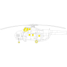 Eduard Express Mask EX910 Mi-4 Trumpeter 1/48