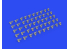 EDUARD kit d'amélioration Brassin Print 635017 Clamps Type 1 Allemands WWII 1/35