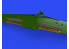 Eduard kit d'amelioration avion brassin Print 648802 Volets d'atterrissage A6M3 Eduard 1/48
