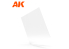 AK interactive ak6575 FEUILLE DE STYRÈNE 0,7 mm d'épaisseur x 245 x 195 mm 2 unités