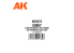 AK interactive ak6575 FEUILLE DE STYRÈNE 0,7 mm d'épaisseur x 245 x 195 mm 2 unités