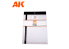 AK interactive ak6574 0,5 mm d'épaisseur x 245 x 195 mm FEUILLE DE STYRÈNE 3 unités