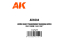 AK interactive ak6584 Feuille d'Eau Transparente Eau Courante 245 x 195mm / 9.64 x 7.68″ FEUILLE ACRYLIQUE TEXTURÉE 1 Unité