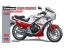 Hasegawa maquette moto 21745 Kawasaki KR250 (KR250A) "Couleur blanche/rouge" 1/12