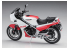 Hasegawa maquette moto 21745 Kawasaki KR250 (KR250A) "Couleur blanche/rouge" 1/12