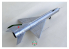 MODELSVIT maquette avion 72025 Prototype d'intercepteur Ye-150 1/72