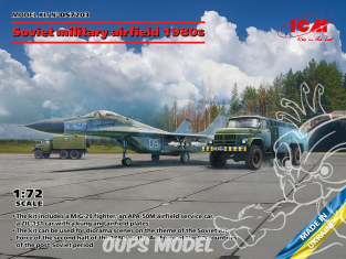 Icm maquette avion DS7203 Sur un Aérodrome militaire soviétique des années&nbsp;1980 1/72