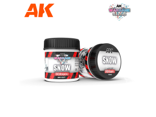 AK interactive ak1227 Neige TERRAINS DE WARGAME 100ML