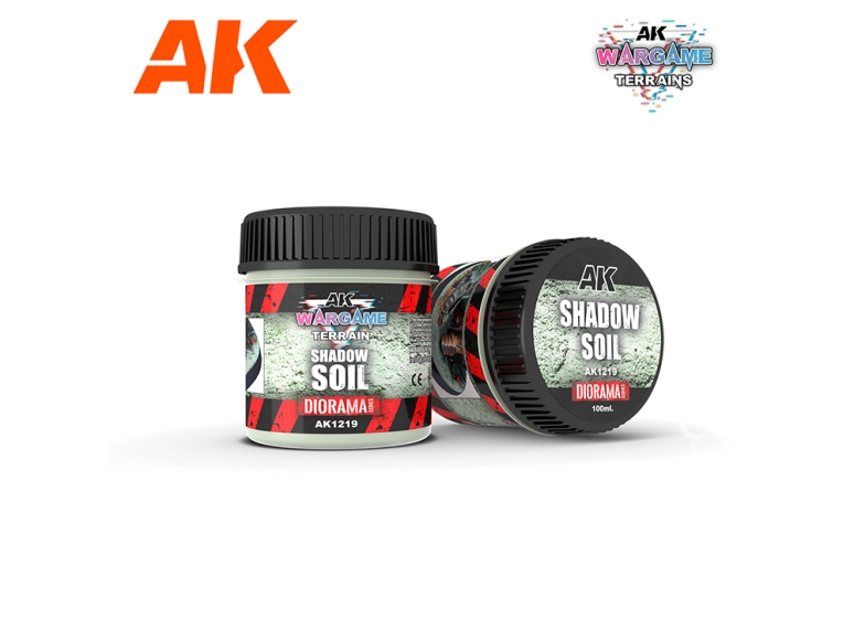 AK interactive ak1219 SOL D'OMBRE TERRAINS DE WARGAME 100ML