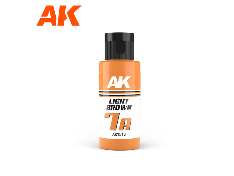 Ak interactive peinture AK1513 DUAL EXO 7A BRUN CLAIR&nbsp;60&nbsp;ml