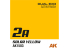 Ak interactive peinture AK1503 DUAL EXO 2A JAUNE SOLAIRE&nbsp;60ml