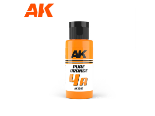 Ak interactive peinture AK1507 DUAL EXO 4A ORANGE&nbsp;PUR 60ml.