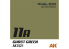 Ak interactive peinture AK1521 DUAL EXO 11A VERT FANTÔME 60ml.