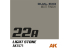 Ak interactive peinture AK1581 ENSEMBLE DE DÉCOR DUAL EXO 22 22A PIERRE CLAIRE ET 22B PIERRE FONCÉE 2x60ml.