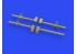 EDUARD kit d'amélioration Brassin Print 635018 Marteaux Allemands WWII 1/35