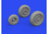 Eduard kit d'amelioration avion brassin 648819 Roues F-35B Italeri 1/48