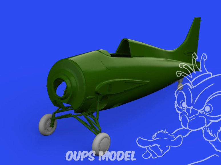 Eduard kit d'amelioration avion brassin 648815 Roues F4F-4 Early Eduard 1/48