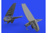 Eduard kit d'amelioration avion brassin Print 648818 Ailes repliables F4F-4 Eduard 1/48