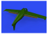 Eduard kit d'amelioration avion brassin Print 648817 Volets d'atterrissage F4F-4 Eduard 1/48