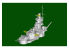 TRUMPETER maquette bateau 06736 Cuirassé allemand Gneisenau 1/700