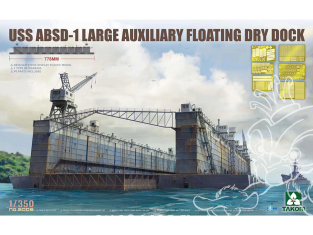 Takom maquette bateau 6006 USS ABSD-1 Grande cale sèche flottante auxiliaire 1/350