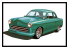 AMT maquette voiture 1359 1949 FORD COUPE THE 49'ER 1/25