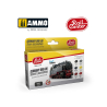 MIG peinture Rail Center R-1005 Set peintures Locomotives Allemandes DRG-DB Epoque II 6 x 15ml