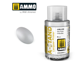 MIG peinture A-Stand 2350 Appret & Microfiller Gris - Grey Primer & Microfiller 30ml