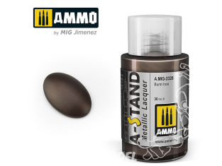 MIG peinture A-Stand 2320 Fer brûlé - Burnt iron 30ml ALC121