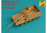 Aber 48L44 Futs de allemand 88mm Pak 43/1 L/71 pour Sd.Kfz.164 "Nashorn" kit tamiya 1/48