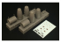 Brengun kit d'amelioration avion BRL48172 Bombes au napalm Mk 77 2piéces 1/48