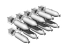 Brengun kit d'amelioration avion BRL48165 BombesUS GP 100lb AN-M30A1 10 piéces 1/48