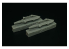 Brengun kit d'amelioration avion BRL48164 TER-9A rack triple éjecteur pour F-16 (2pcs) 1/48