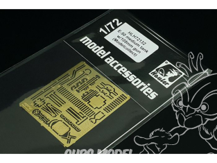 Hauler kit d'amelioration HLH72132 E-50 medium tank w/105mm gun pour kit Modelcollect 1/72