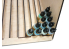 Laser Model Graver WO-24 Support de peinture contient 180 pots d'un diamètre de 25 mm (Valejo, AK).