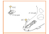 Clear Prop kit d'amelioration avion CPA48018 Masque de peinture TB.2 sur papier kabuki jaune pour kit Clear Prop 1/48