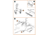 Clear Prop kit d'amelioration avion CPA48019 TB.2 kit d'amélioration photodécoupe pour kit Clear Prop 1/48