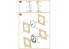 Clear Prop avion CPA72074 I-16 (early version) masque de peinture en "papier kabuki jaune" kit Clear Prop 1/72