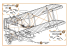 Clear Prop kit d'amelioration avion CPA72071 Câbles Tendeurs et ports Kit PE Kits CP DH.9a/R-1/MR-1 1/72