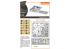 Clear Prop kit d'amelioration avion CPA72084 I-16 kit d'amelioration phodecoupe pour kit Clear Prop 1/72