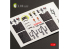 Kelik Decals 3D K48038 Décalcomanies 3D intérieures F-16I "Sufa" pour kit Kinetic 1/48