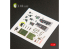 Kelik Decals 3D K48034 Décalcomanies 3D intérieures F-16C "Fighting Falcon" pour kit Kinetic 1/48