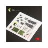 Kelik Decals 3D K48034 D&eacute;calcomanies 3D int&eacute;rieures F-16C "Fighting Falcon" pour kit Kinetic 1/48