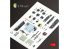 Kelik Decals 3D K48031 F/A-18E "Super Hornet" intérieur décalcomanies 3D pour kit MENG 1/48